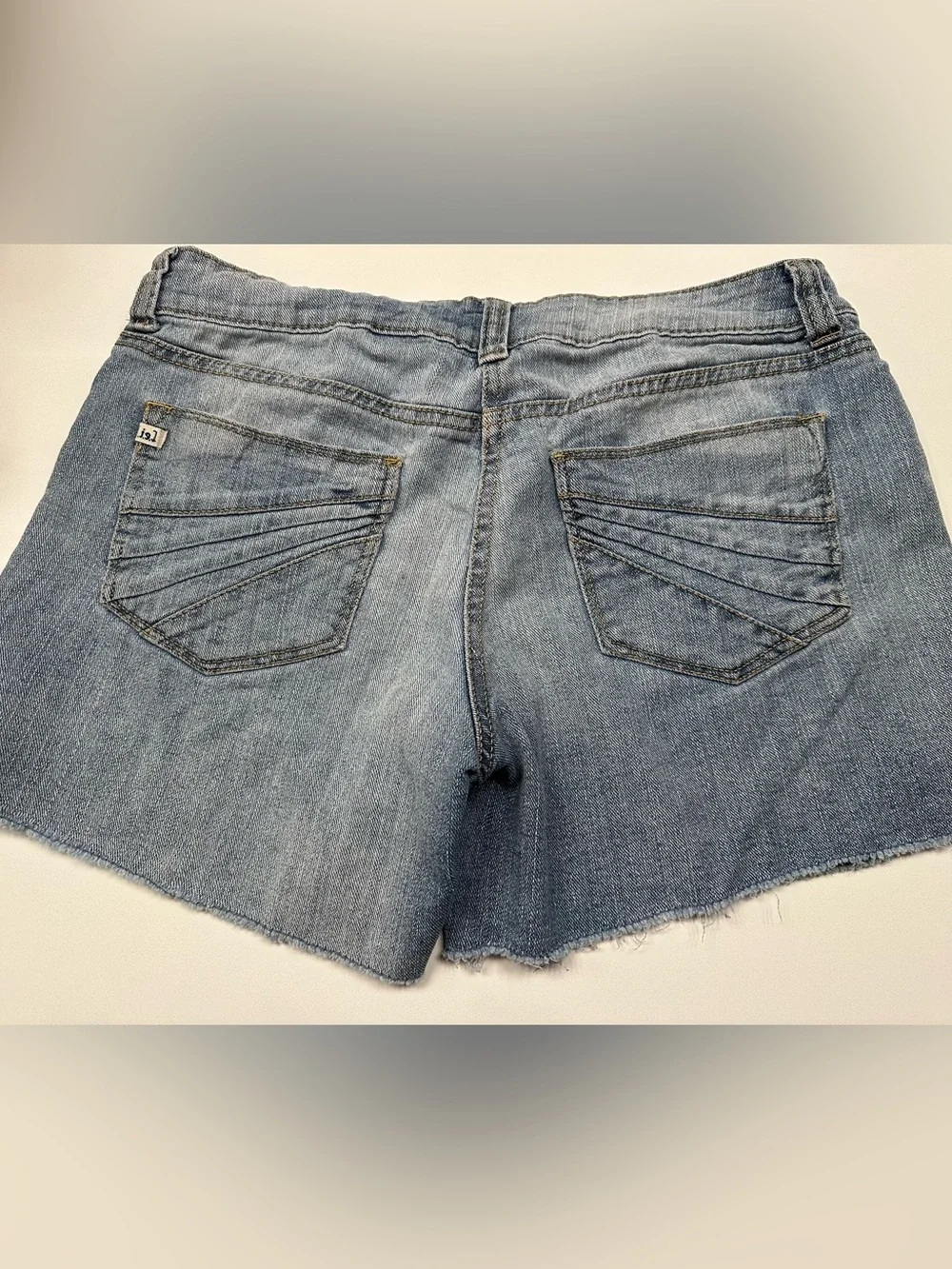 lei Light Blue Denim Cutoff Shorts